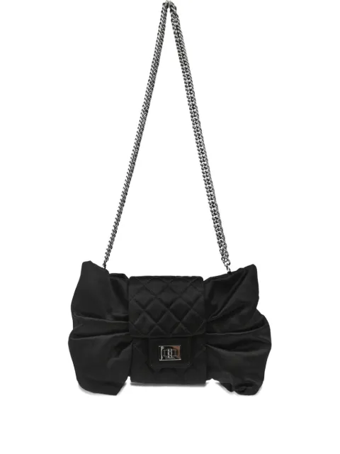 CHANEL Pre-Owned quilted bow detail shoulder bag