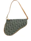 Christian Dior Pre-Owned monogrammed canvas shoulder bag - Green