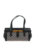 Gucci Pre-Owned 1990-2000s bamboo-detail handbag - Black