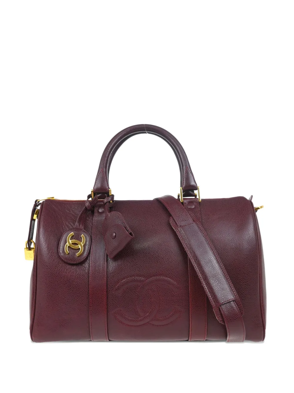 CHANEL Pre-Owned 1995 two-way duffle handbag | Red | Image 1
