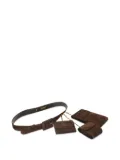 CHANEL Pre-Owned 1990-2000s suede belt - Brown