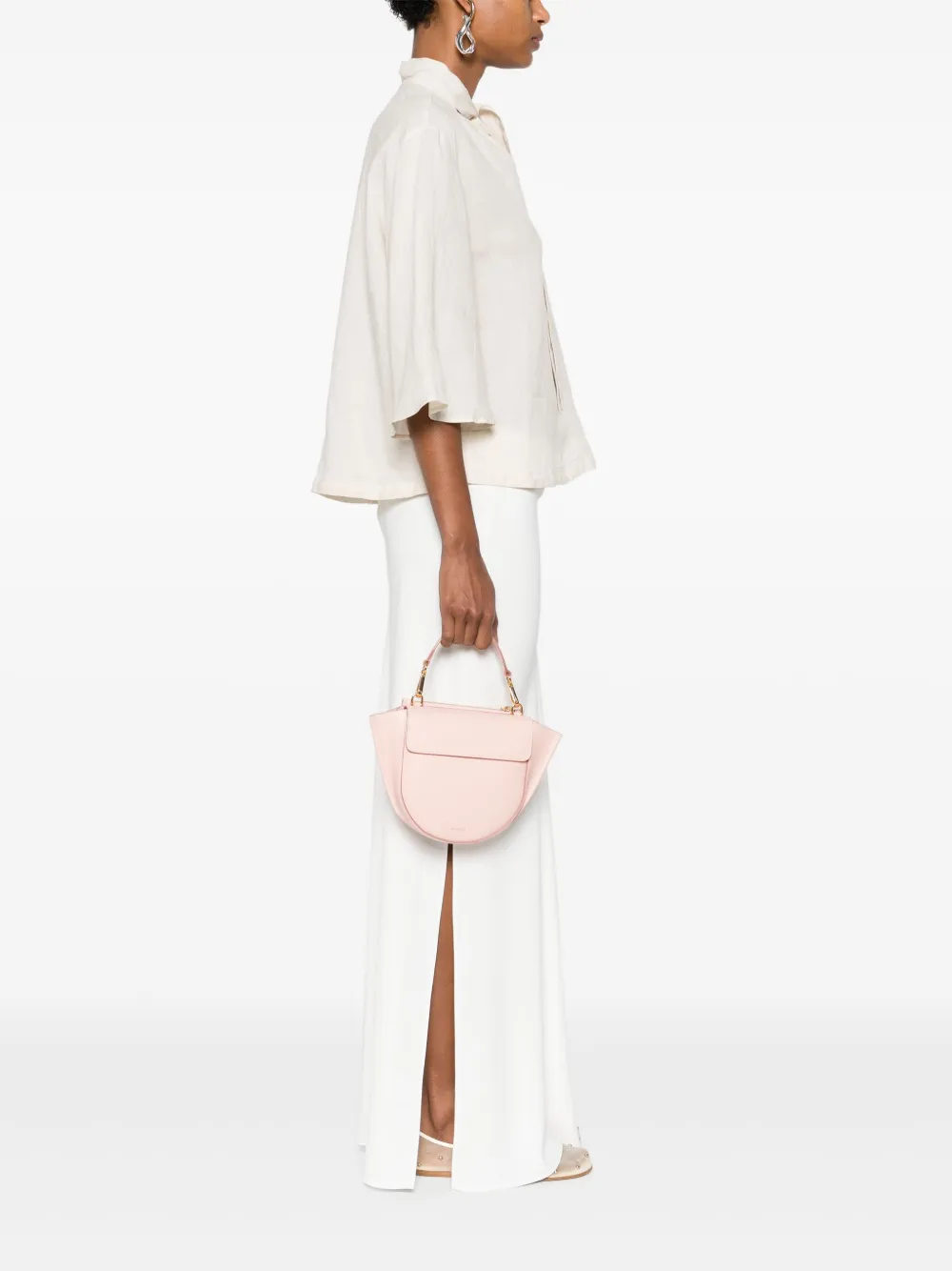 Wandler mini Hortensia tote bag - Roze