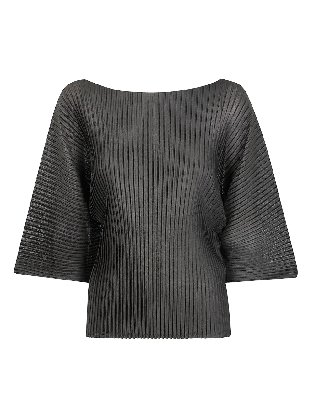 plissé-effect top
