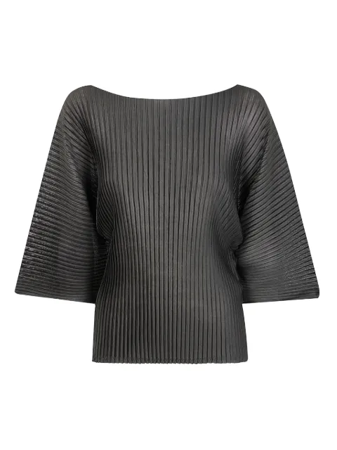 Liviana Conti plissé-effect top