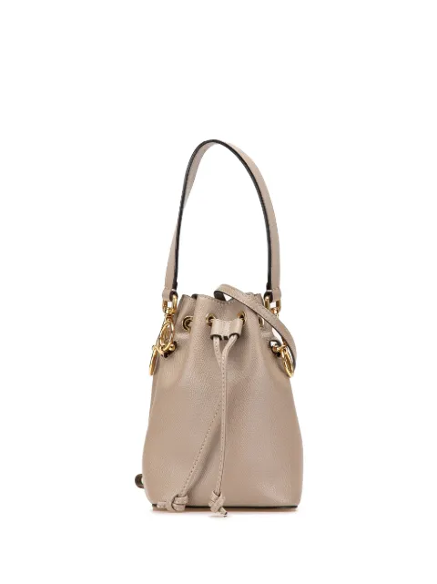 Fendi Pre-Owned 2010-2025 Mini Leather Mon Tresor Bucket Bag satchel