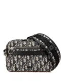 Christian Dior Pre-Owned 2020 Oblique Canvas Safari crossbody bag - Blue