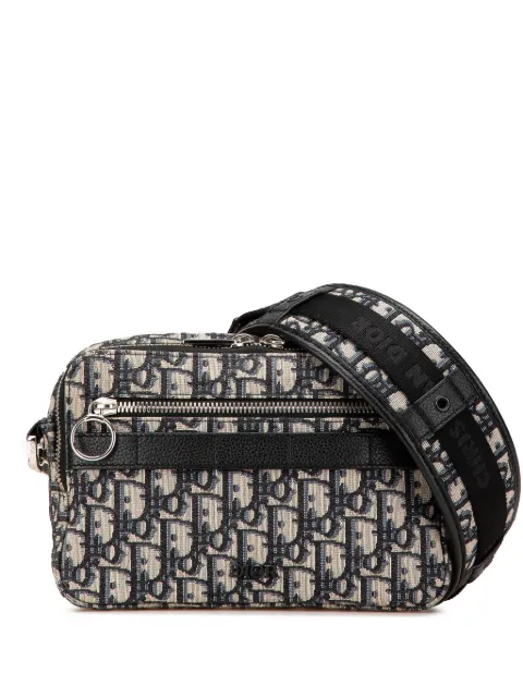 Christian Dior Pre-Owned 2020 Oblique Canvas Safari crossbody bag