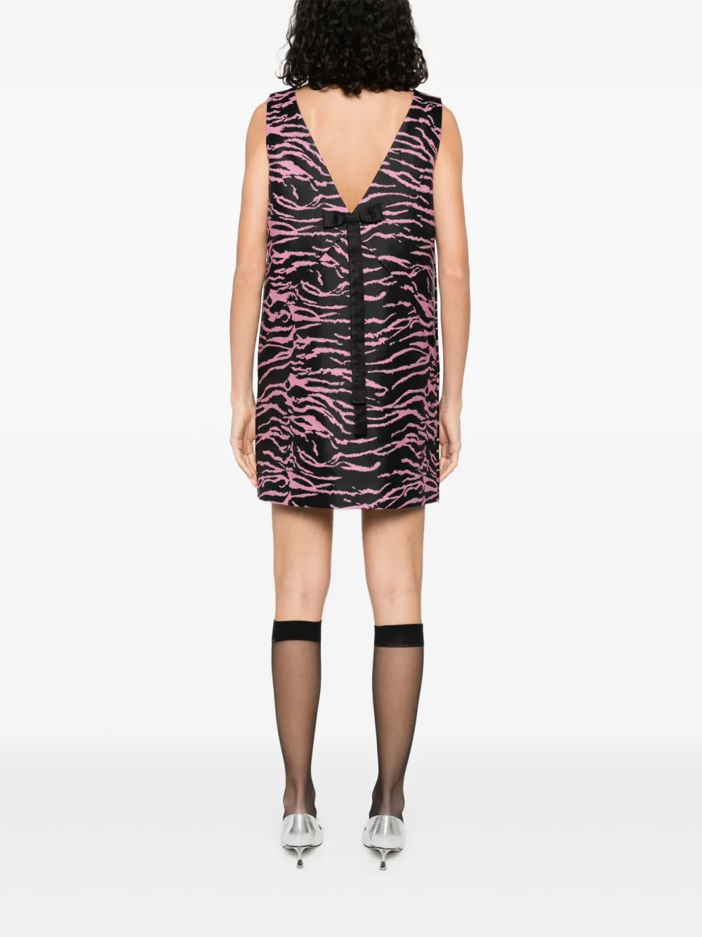 Baum Und Pferdgarten Zebra-print Mini Dress