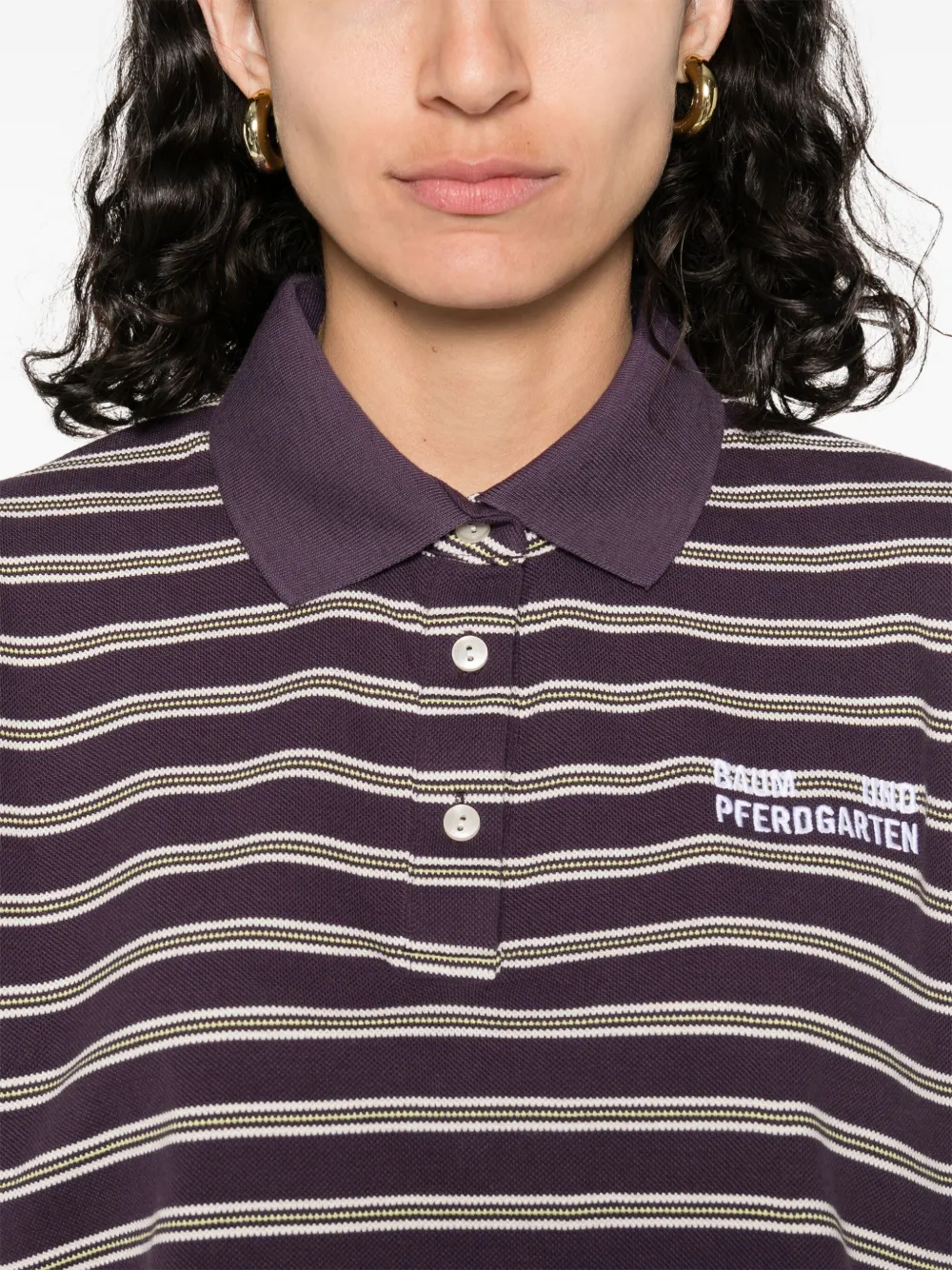 Shop Baum Und Pferdgarten Striped Polo Top