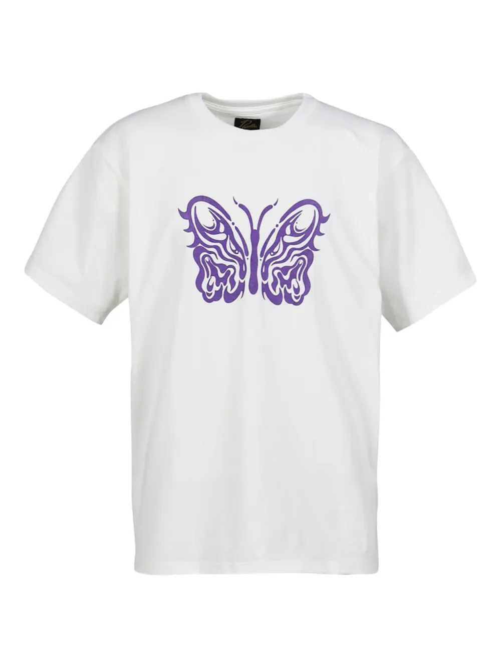 NEEDLES X KAE TANAKA BUTTERFLY-PRINT T-SHIRT