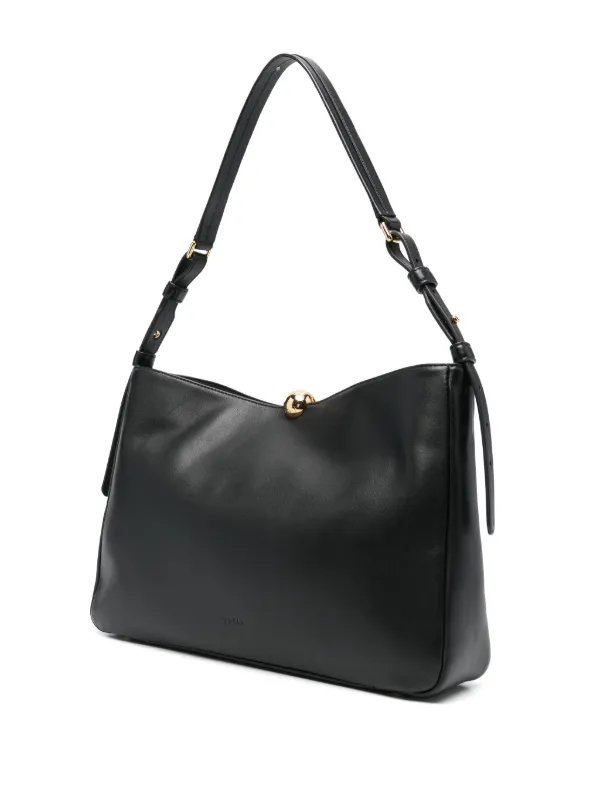 Furla レザーショルダーバッグ | ブラック | FARFETCH JP