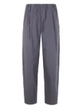 Apuntob elasticated-waist trousers - Grey