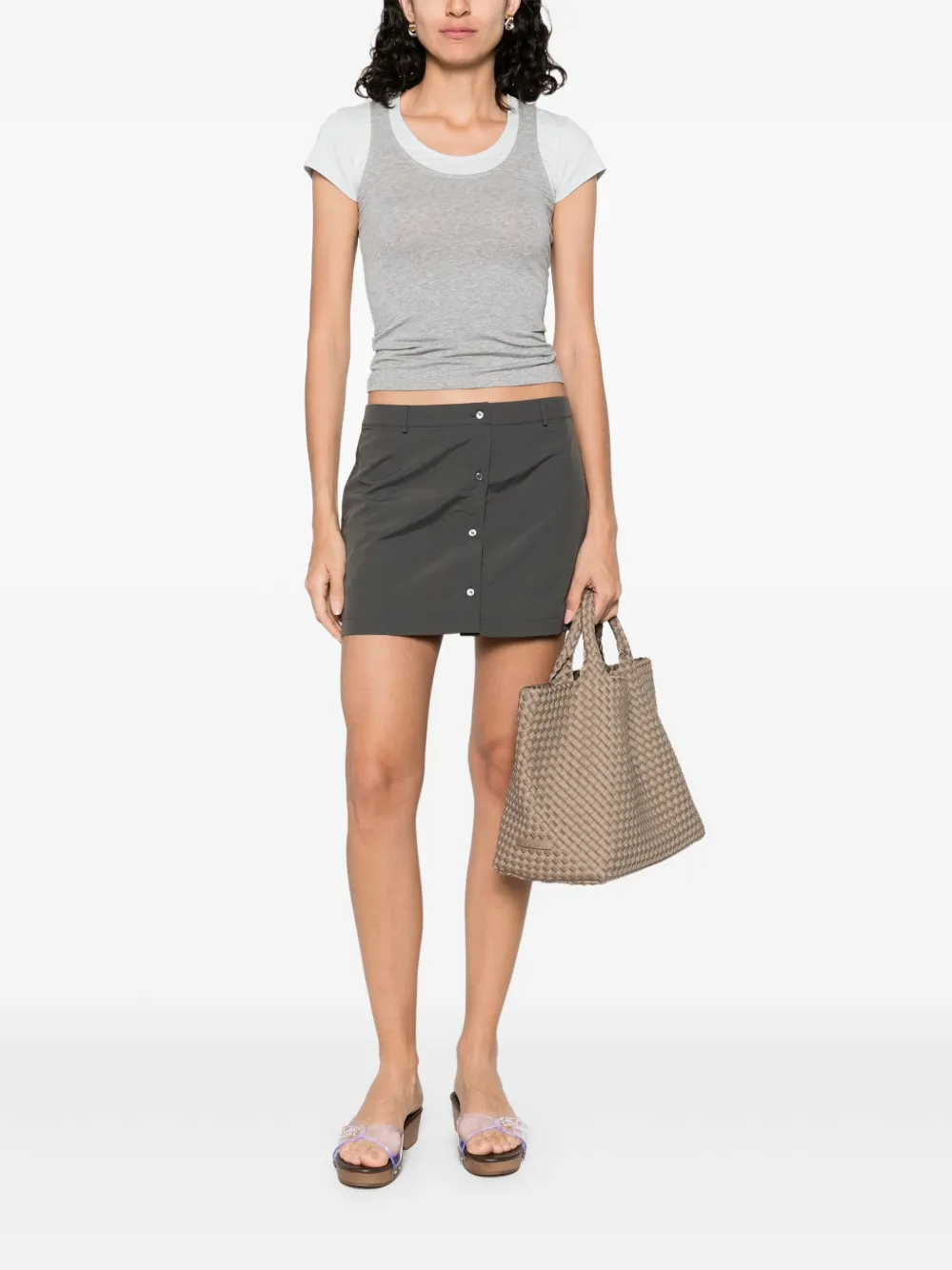 Paloma Wool buttoned mini skirt | Straight Skirts | Image 2