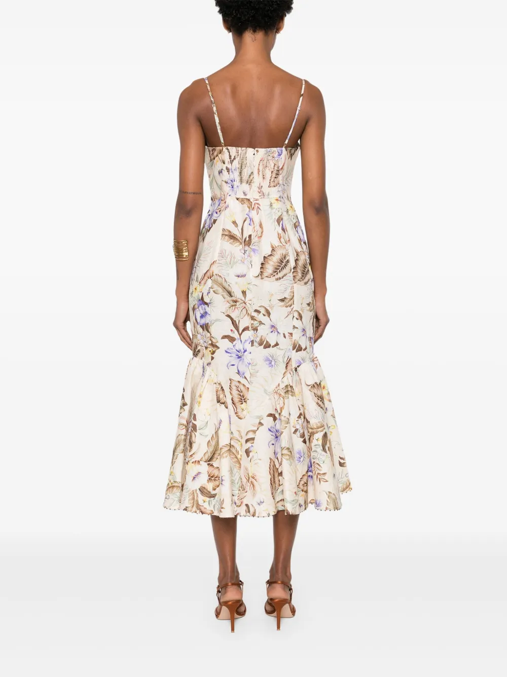 ZIMMERMANN COCO MIDI DRESS