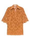 ZIMMERMANN embroidered blouse - Brown