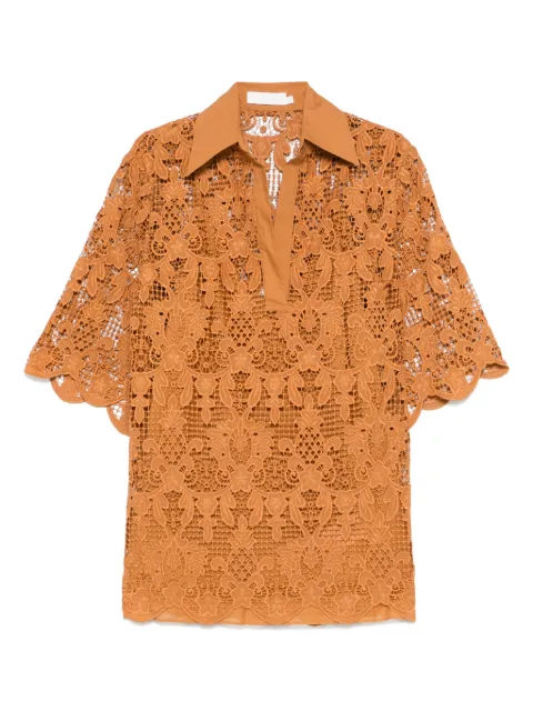ZIMMERMANN blouse à broderies