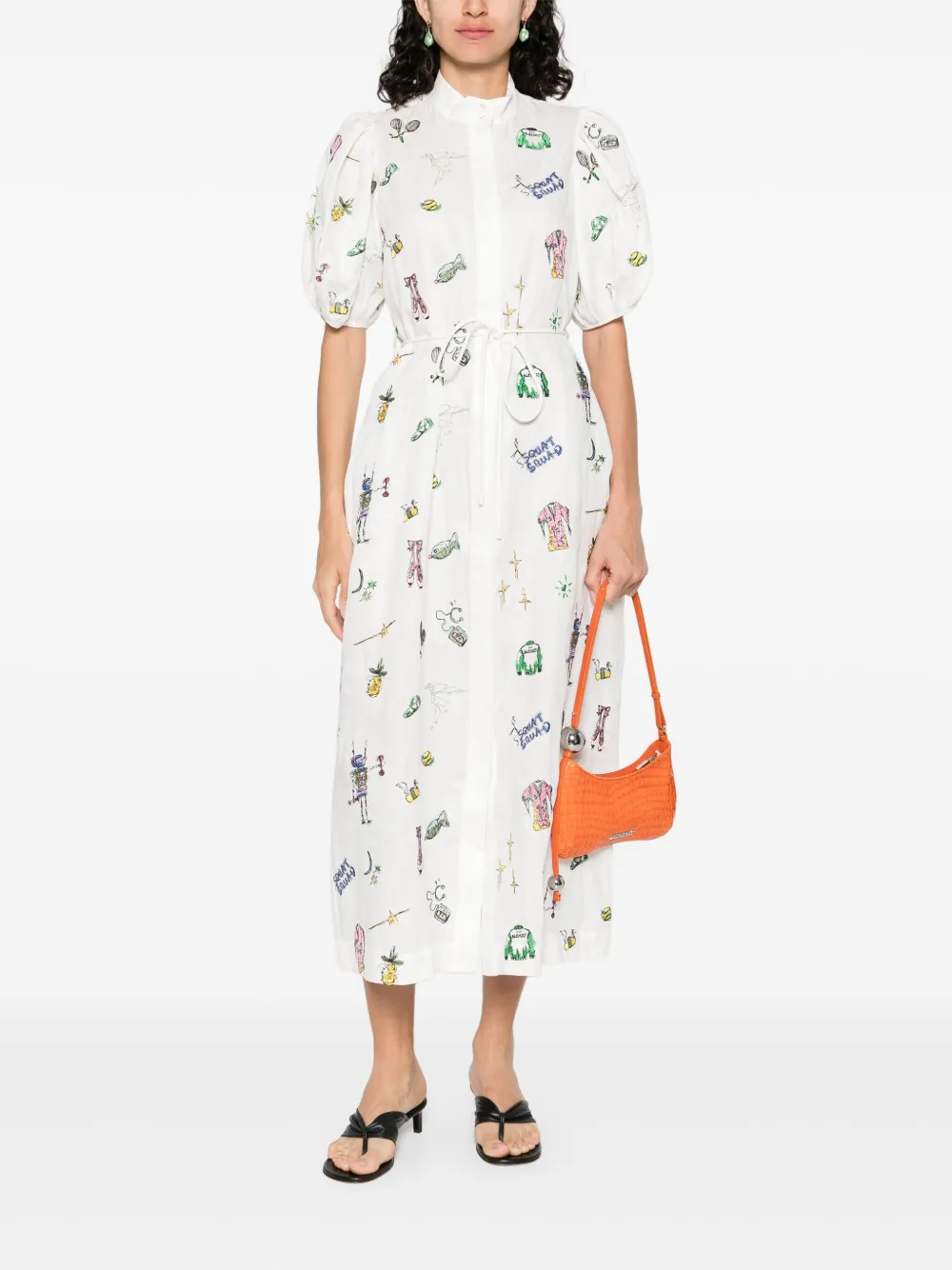 ALEMAIS Salve Terrah midi dress | Day Dresses | Image 2