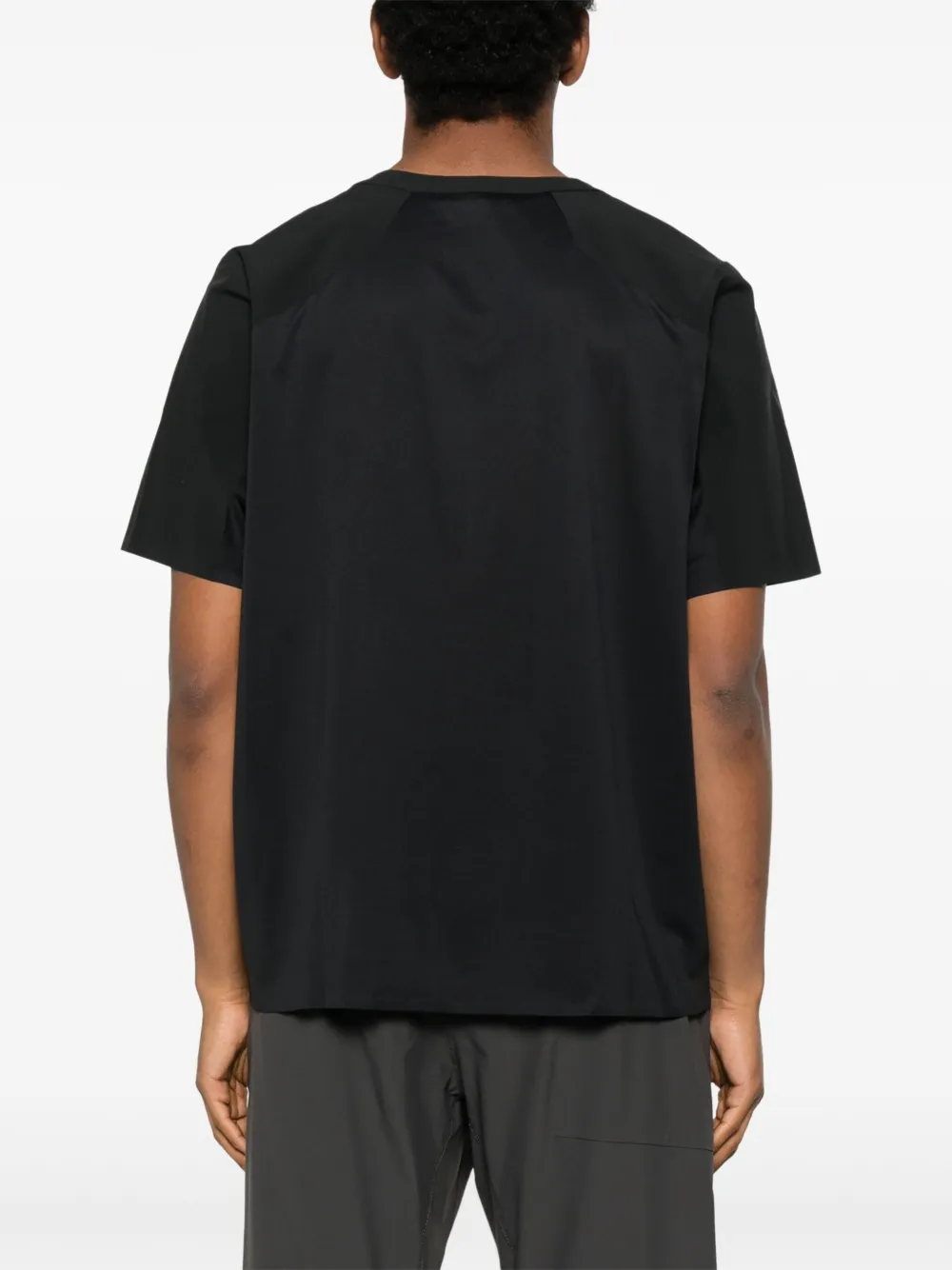 Veilance T-shirt met ronde hals Zwart
