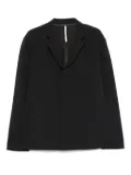 Veilance notched-collar blazer - Black