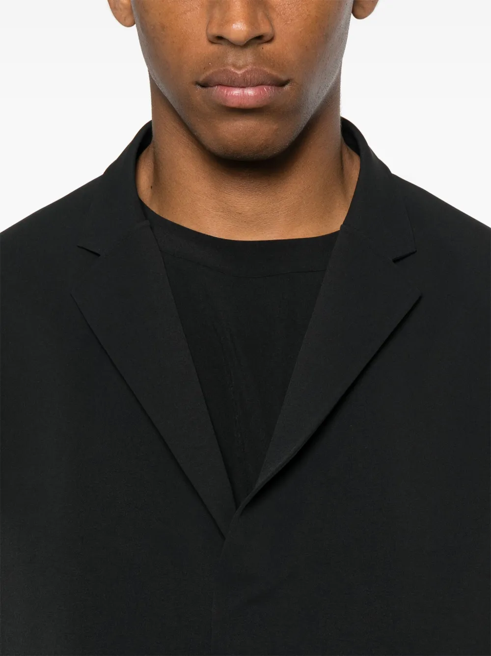 Veilance Blazer met gekerfde kraag Zwart