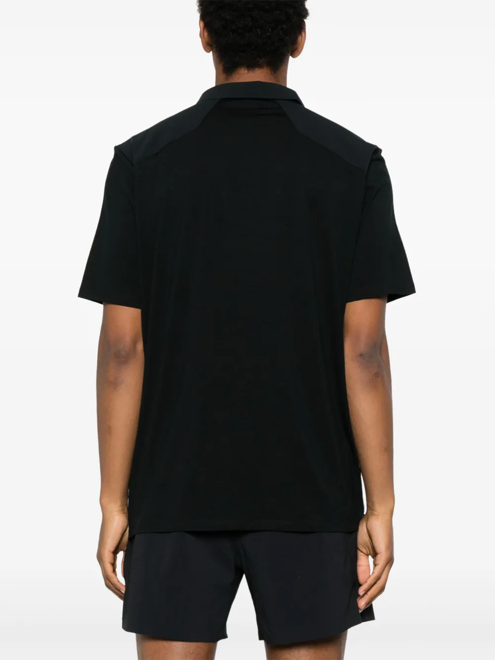 Veilance Poloshirt met korte mouwen Zwart
