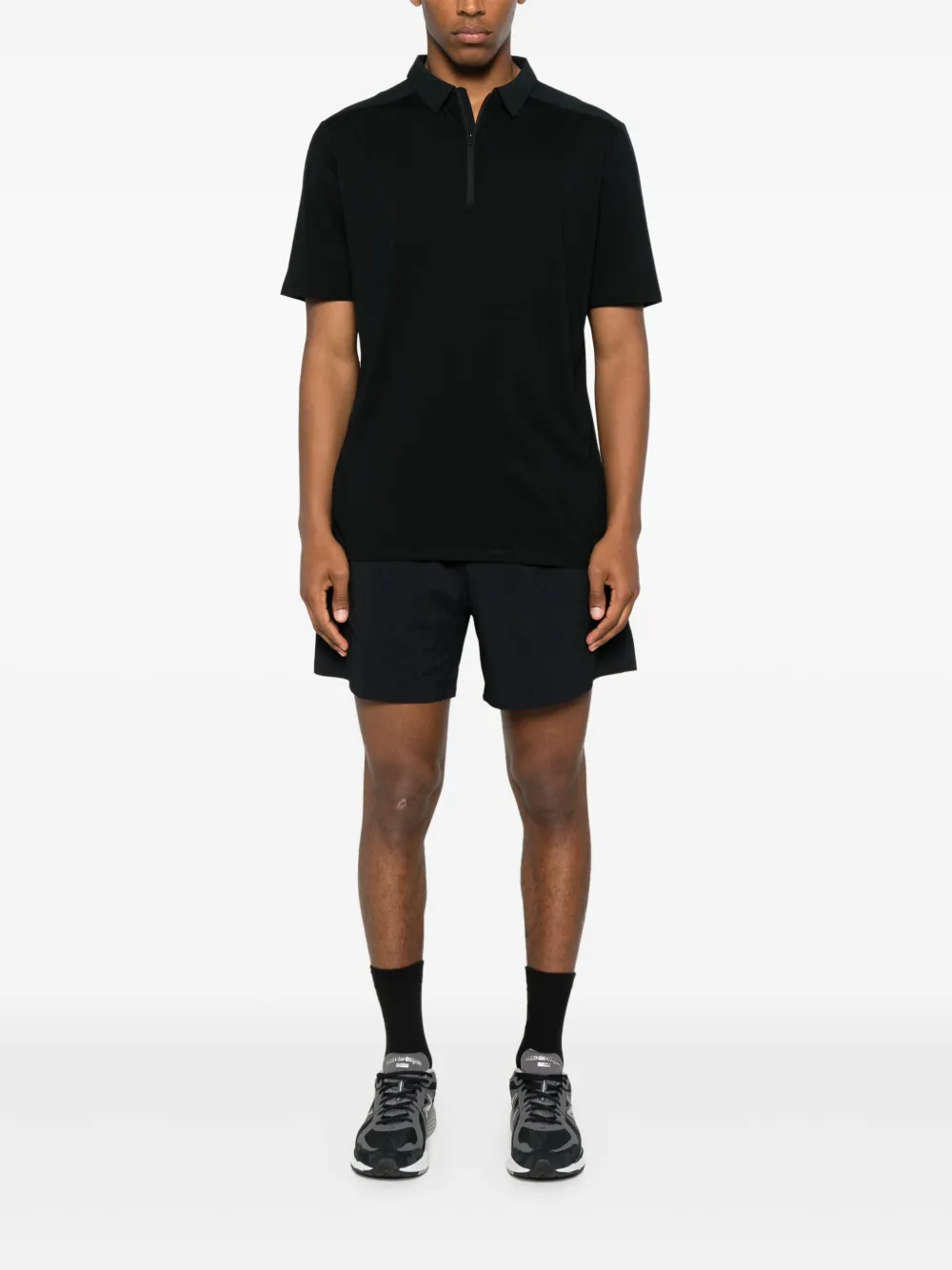 Veilance Poloshirt met korte mouwen - Zwart