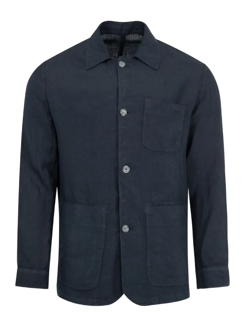 120% Lino button-up work jacket | bleu | Image 1