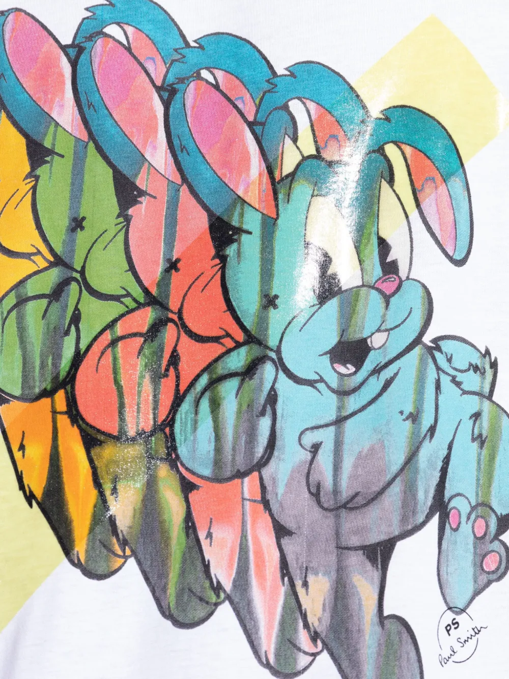 PS Paul Smith T-shirt met grafische print Wit