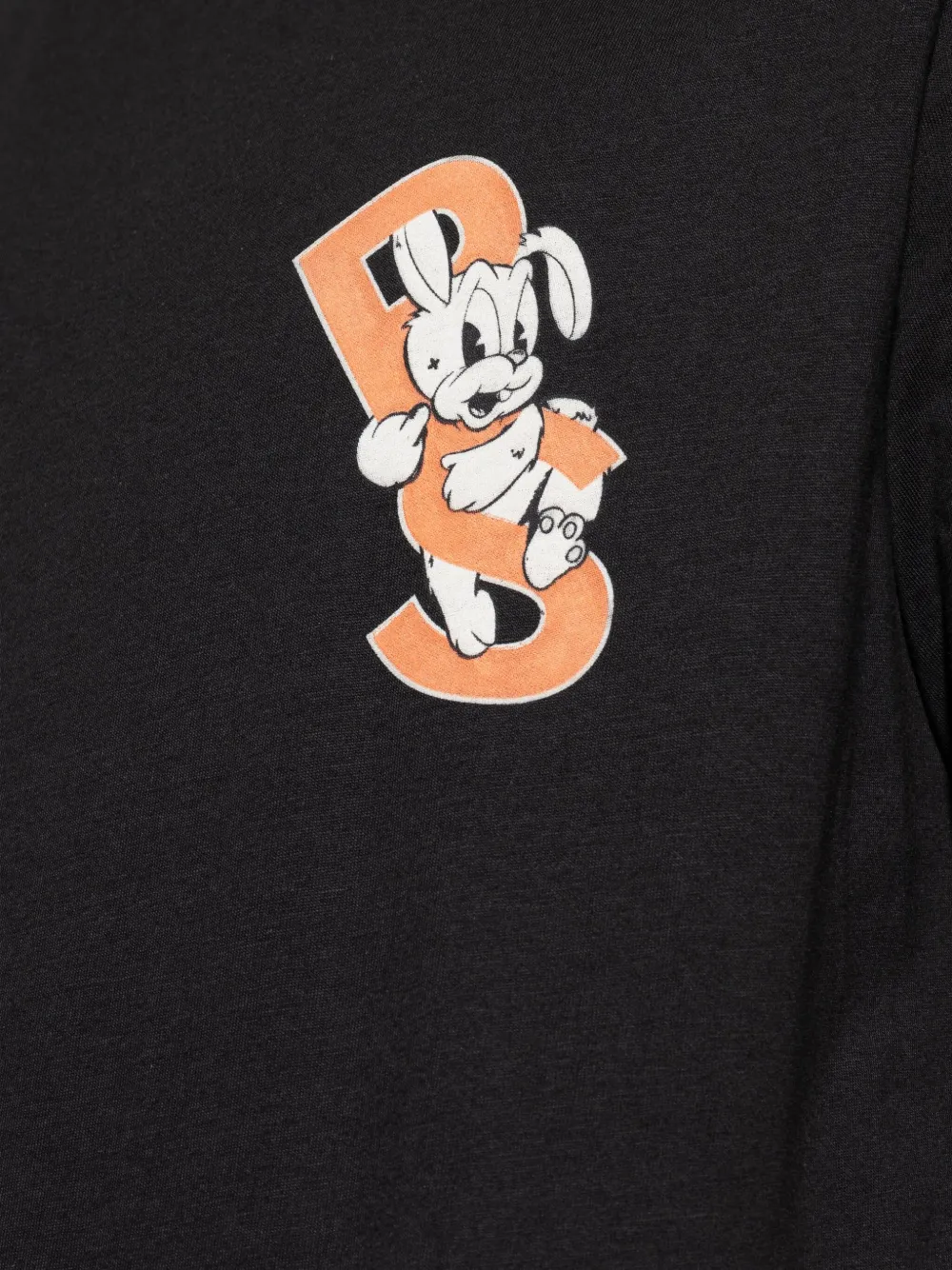 PS Paul Smith T-shirt met grafische print Zwart