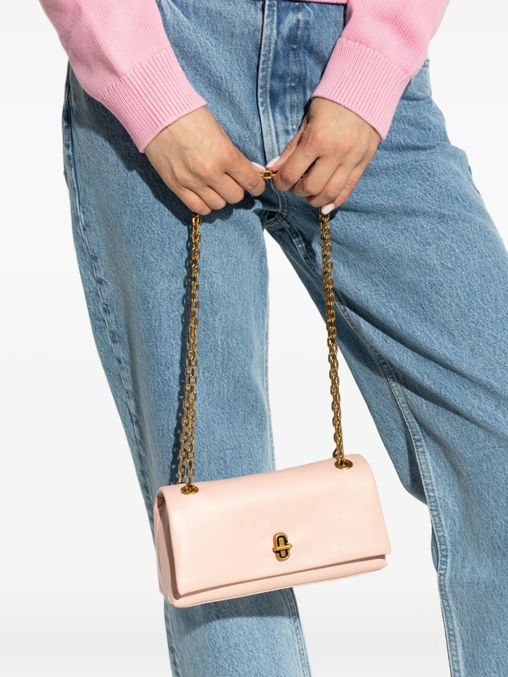Marc Jacobs Clutch com alça de mão em corrente | Image 2