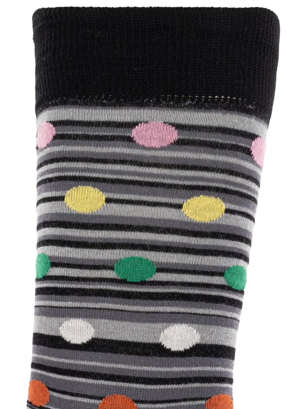 PAUL SMITH STRIPED POLKA-DOT SOCKS