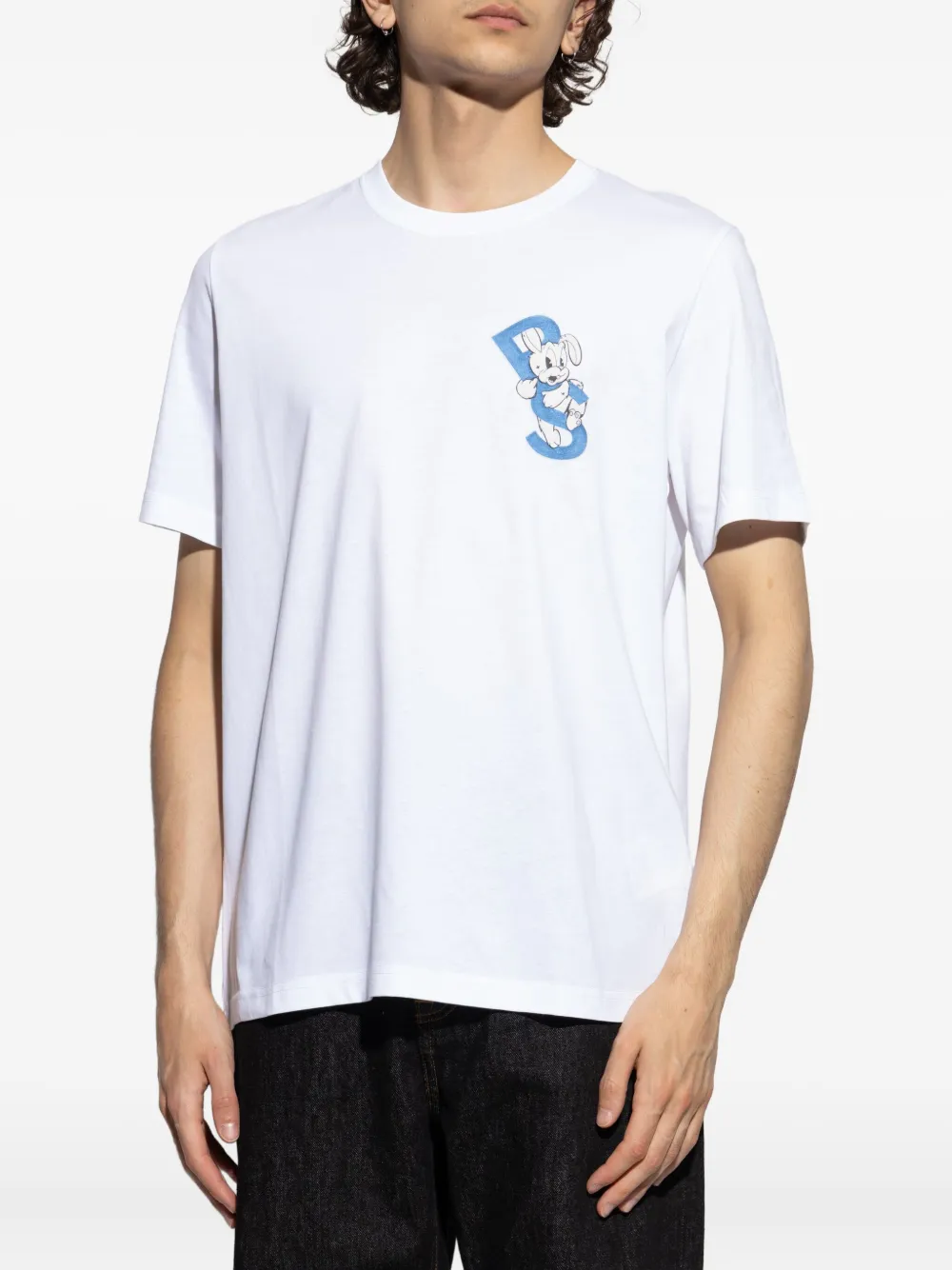 PS Paul Smith T-shirt met grafische print Wit