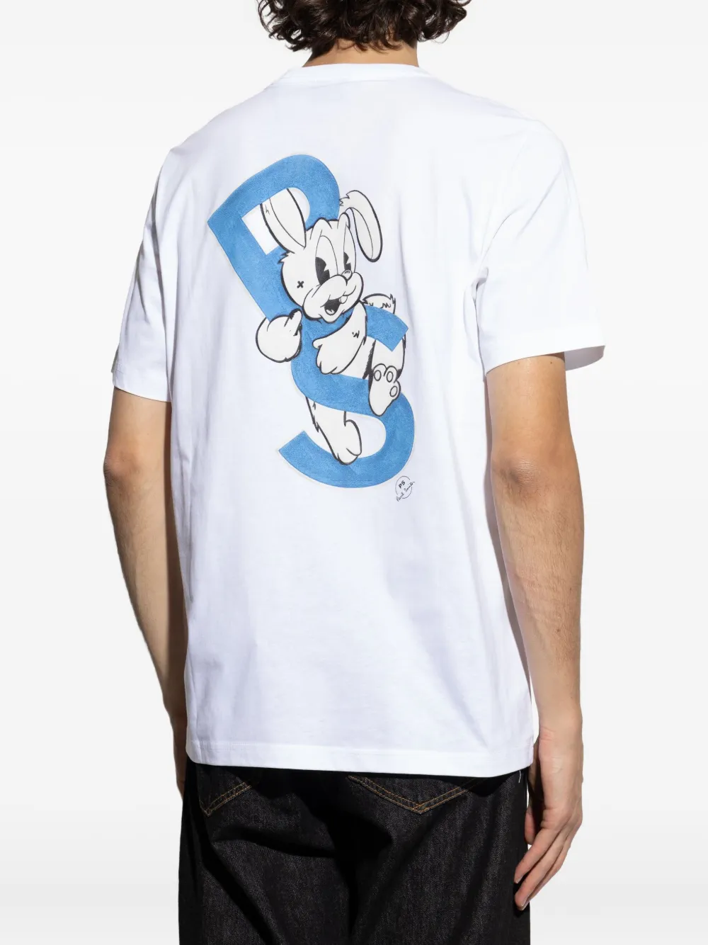 PS Paul Smith T-shirt met grafische print Wit