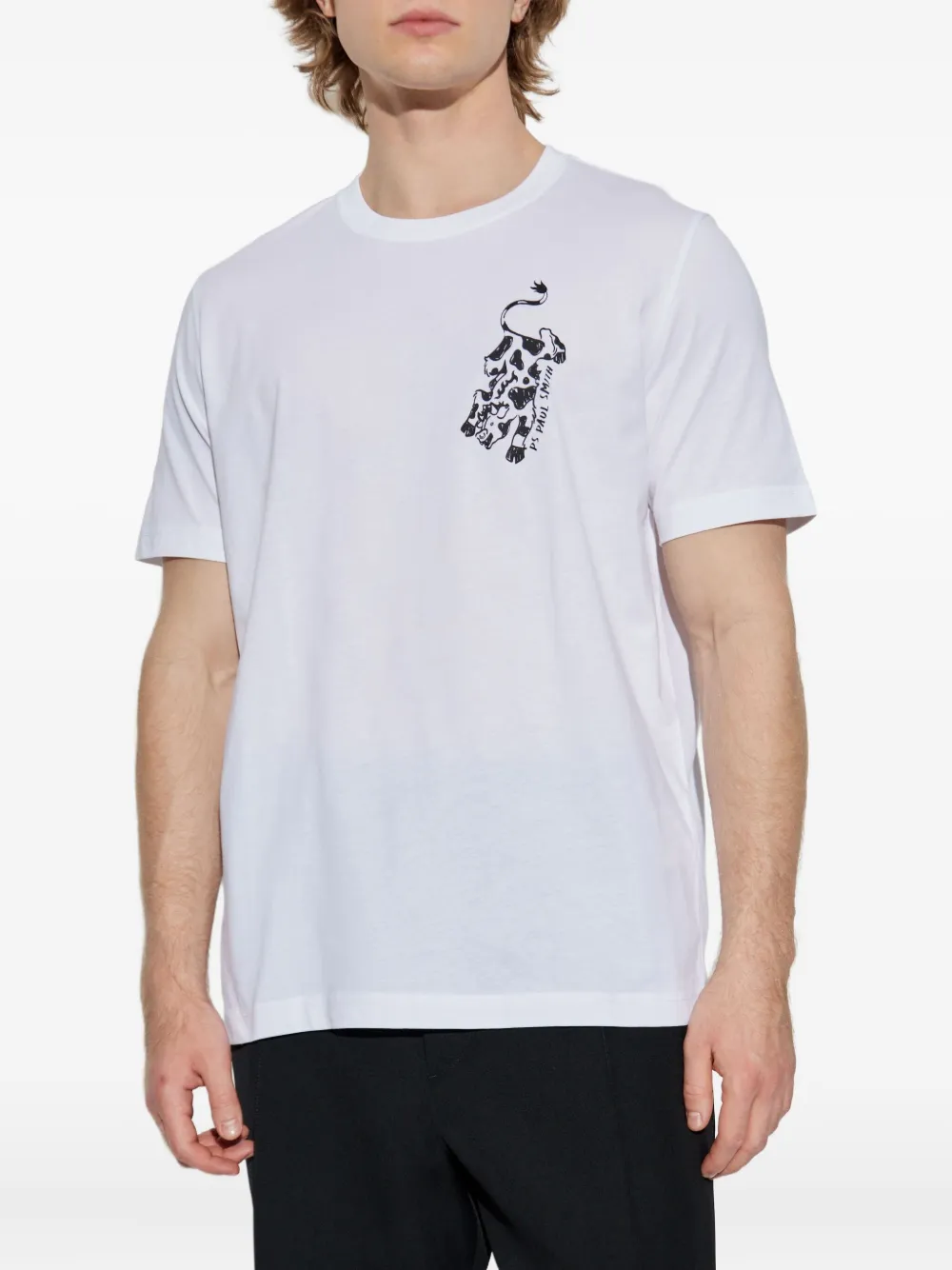 PS Paul Smith T-shirt met grafische print - Wit