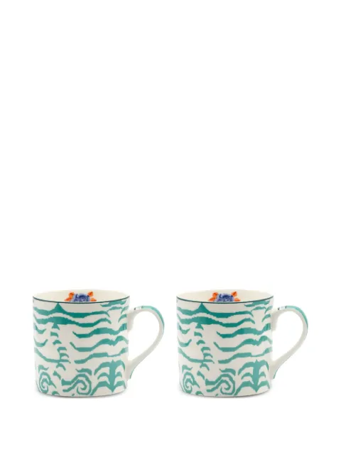 Lisa Corti Indian Tiger mug set
