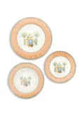Lisa Corti Sariska plate set - White