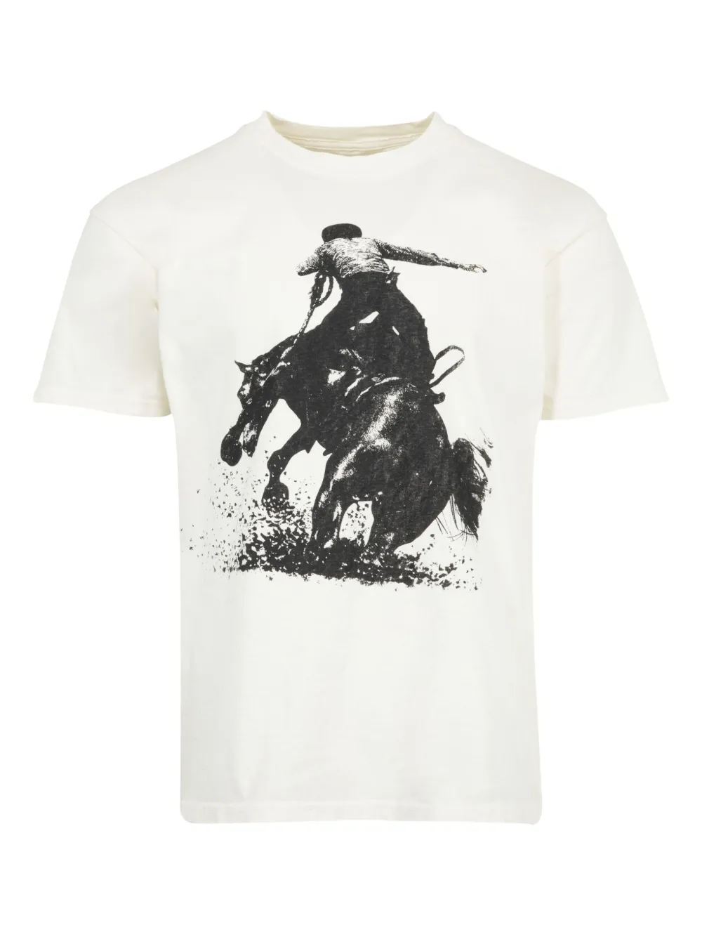 One Of These Days graphic rodeo-print T-shirt | White | Image 1