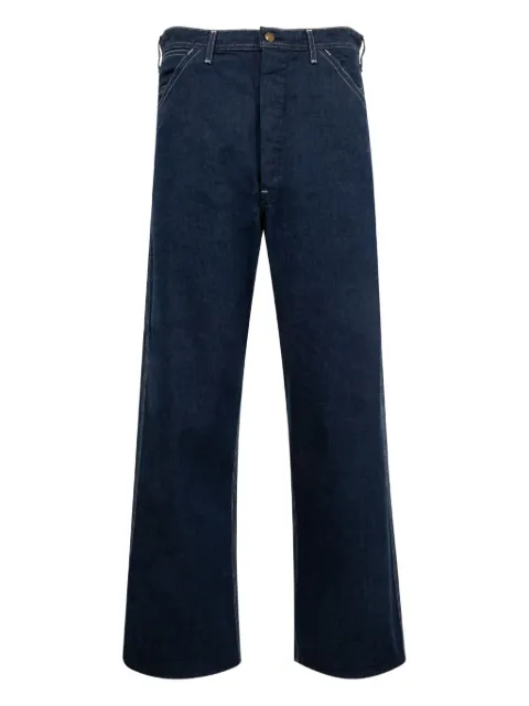Orslow contrast-stitching jeans
