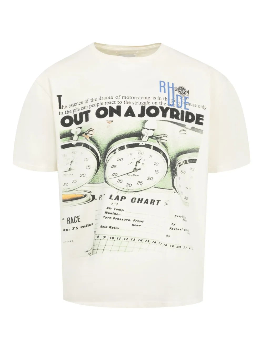 RHUDE Joyride t-shirt | White | Image 1