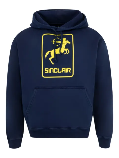 Sinclair logo-print hoodie
