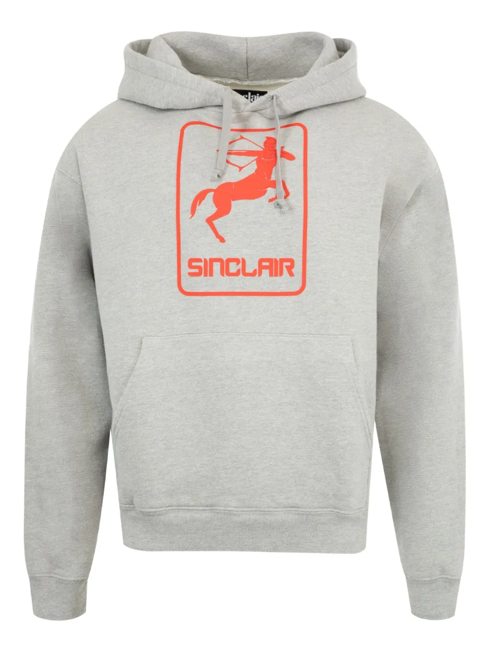 Sinclair logo-print hoodie | Grey | Image 1