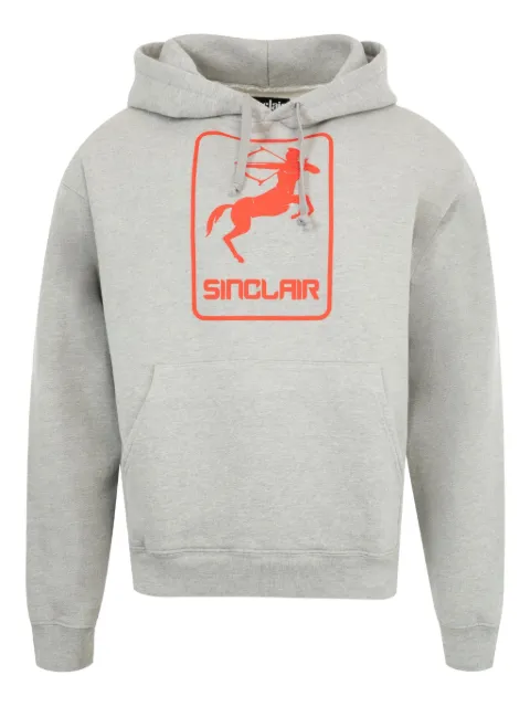 Sinclair logo-print hoodie