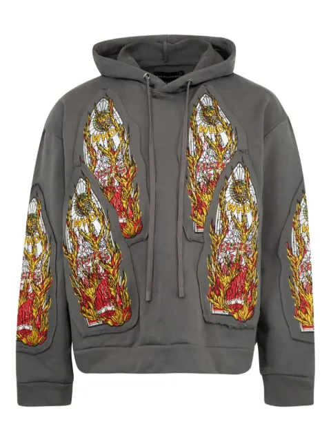 Who Decides War hoodie con estampado gráfico