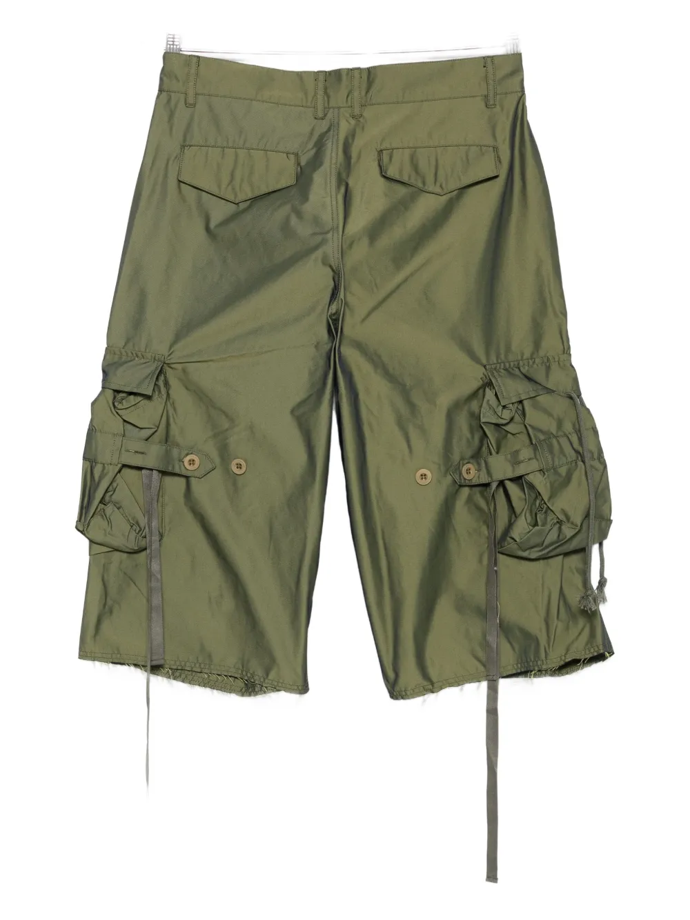 Andersson Bell Nadrin cargo shorts met meerdere zakken Groen