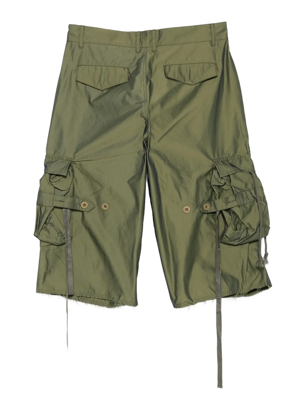 Andersson Bell Nadrin cargo shorts met meerdere zakken - Groen