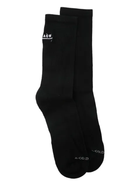 A-COLD-WALL* logo-embroidered socks