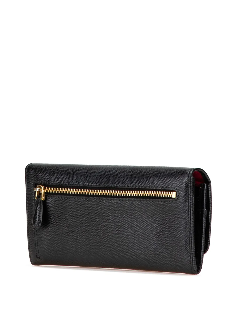 Prada Pre-Owned 2000-2024 Large Saffiano Wallet long wallets | Image 2