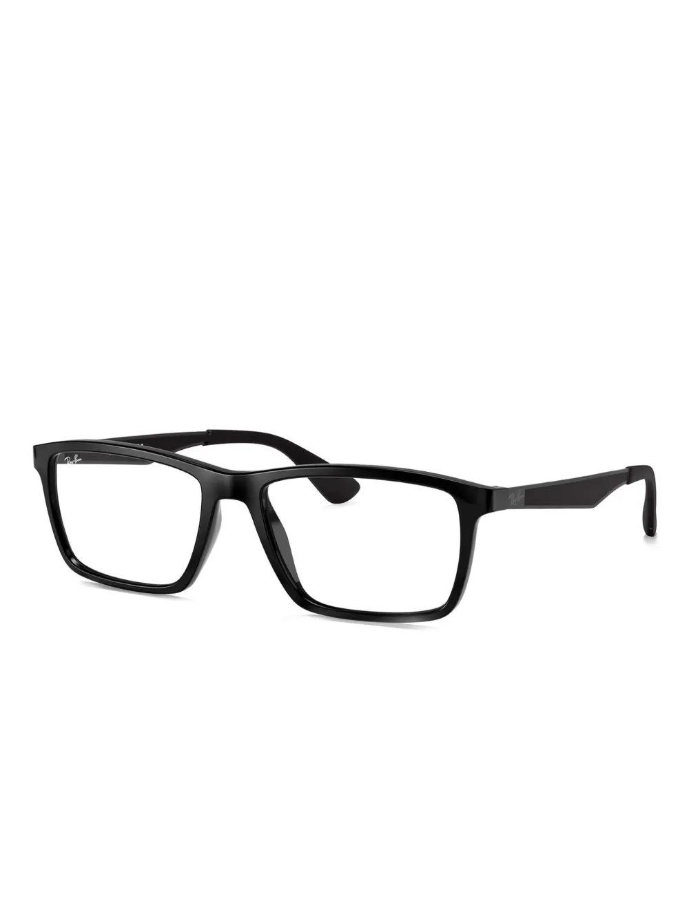 Ray-Ban Bril met rechthoekig montuur Zwart