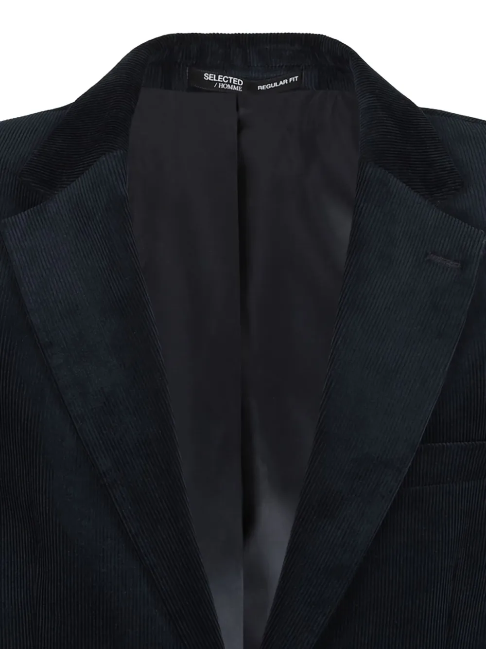 Selected Femme Blazer met enkele rij knopen Blauw