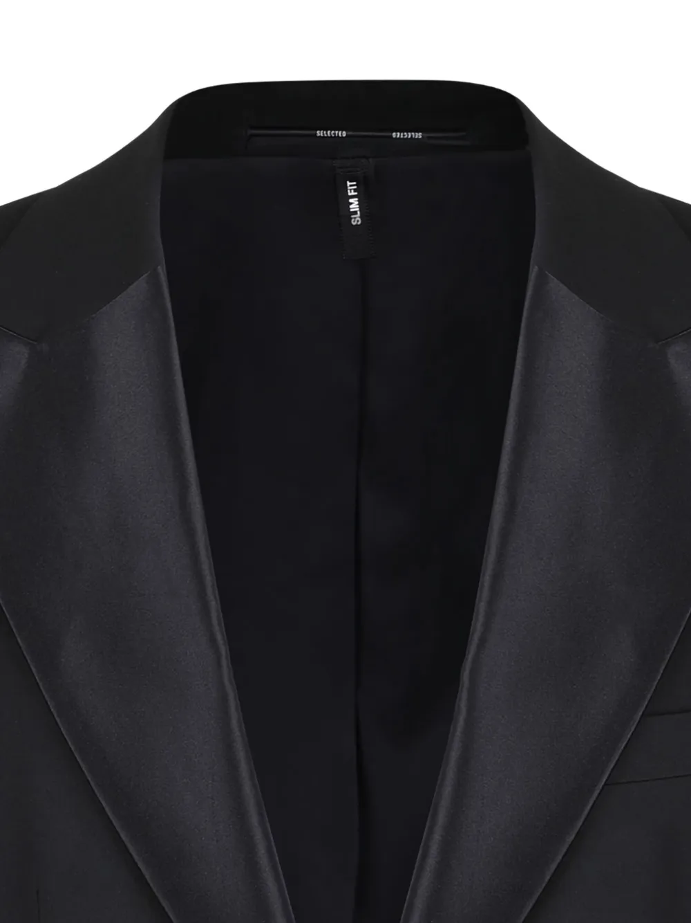 Selected Femme Blazer met enkele rij knopen Zwart